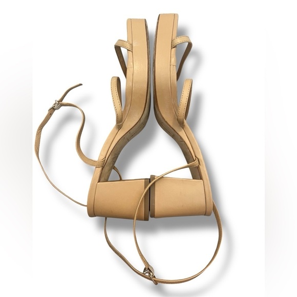 Larroudé Gio Sandal In Tan Leather - Picture 9 of 12